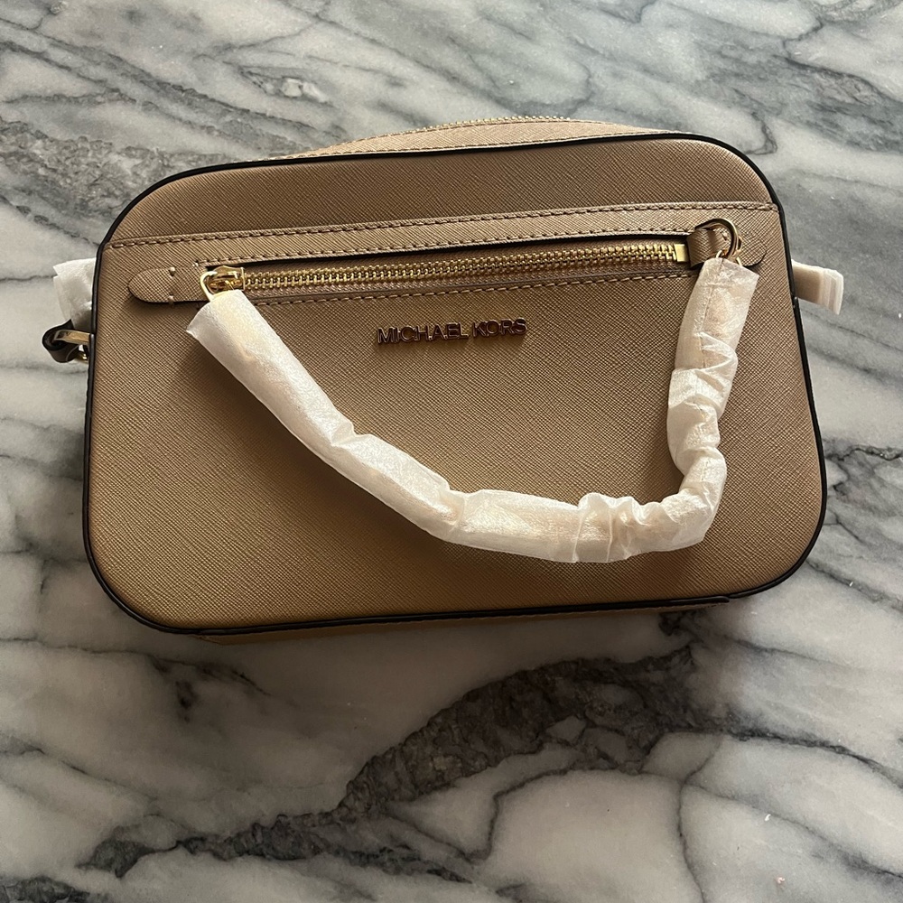 Michael Kors Tan Crossbody Bag
